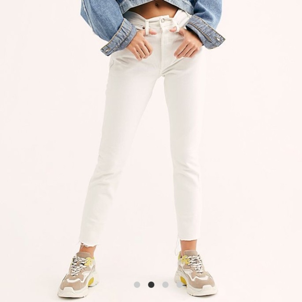 Levi’s 501 white skinny jean - Picture 4 of 4